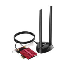 Tinklo Plokštė - Cudy WE9300S Tri-Band Wi-Fi 7 5765 Mbit / s Bluetooth 5.4 Tinklo Plokštė - Cudy WE9300S Tri-Band Wi-Fi 7 5765 Mbit / s Bluetooth 5.4