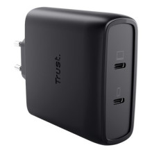 Maitinimo adapteris - Trust Maxo 100W 2-Port USB-C GaN įkroviklis, PD 3.0, PPS