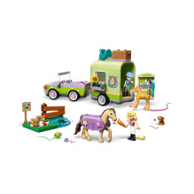 Žaislų Rinkinys - LEGO Friends 42695 Horse And Baby Foal Trailer 279 Pieces, 2 Minifigures, Ages 7+, Multicolor Žaislų Rinkinys - LEGO Friends 42695 Horse And Baby Foal Trailer 279 Pieces, 2 Minifigures, Ages 7+, Multicolor