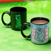 „Paladone Minecraft Creeper“ šilumą keičiantis puodelis