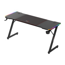Gaming desk - Huzaro Hero 4.8 RGB with LED lighting Black