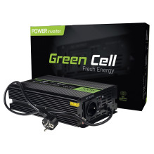Power Inverter - Green Cell INV07 Automatic 300 W, Black