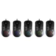 Gaming Mouse - DEFENDER GM-620L SHEPARD 12800 DPI 7P RGB Wired Gaming Mouse - DEFENDER GM-620L SHEPARD 12800 DPI 7P RGB Wired