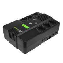Uninterruptible Power Supply (UPS) - Green Cell UPS06 600 VA 360 W 6 AC Outputs Uninterruptible Power Supply (UPS) - Green Cell UPS06 600 VA 360 W 6 AC Outputs