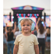 Momini kids noise-reducing earmuffs Milo Blue