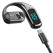 Wireless mono headset Blue Star Hook black