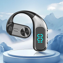 Wireless mono headset Blue Star Hook black