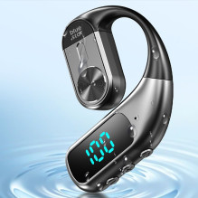 Wireless mono headset Blue Star Hook black