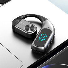 Wireless mono headset Blue Star Hook black