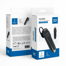 Wireless mono headset Blue Star TalkGo black Wireless mono headset Blue Star TalkGo black