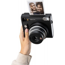 Momentinė Kamera - Fujifilm Instax Square SQ40, 440g, Momentinės Nuotraukos, Juoda