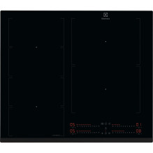 „Electrolux EIV64453“ juoda įmontuojama indukcinė kaitlentė, 60 cm, zoninė, 4 zona(-os)
