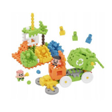 Marioinex Mini Waffle Building Blocks - City: Refuse Collection Truck, 148 pieces Marioinex Mini Waffle Building Blocks - City: Refuse Collection Truck, 148 pieces