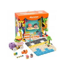 Marioinex Mini Waffle Building Blocks - City: Food Truck, 148 pieces