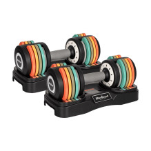 REBEL ACTIVE AUTOMATIC CAST IRON DUMBBELLS 2X10KG RBA2335 REBEL ACTIVE AUTOMATIC CAST IRON DUMBBELLS 2X10KG RBA2335