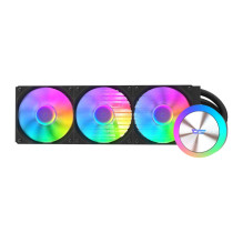 CPU Aušintuvas - Darkflash DG360 Skysčio Aušintuvas, 3x 120mm Ventiliatoriai, ARGB Apšvietimas, Juoda CPU Aušintuvas - Darkflash DG360 Skysčio Aušintuvas, 3x 120mm Ventiliatoriai, ARGB Apšvietimas, Juoda