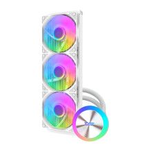 CPU Aušintuvas - Darkflash DG360 Visiškai Integruotas Skystasis Aušinimas, 3x 120mm ARGB Ventiliatoriai, Balta CPU Aušintuvas - Darkflash DG360 Visiškai Integruotas Skystasis Aušinimas, 3x 120mm ARGB Ventiliatoriai, Balta