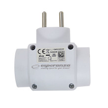 Elektrinis Skirstytuvas - Esperanza ELK302W 3 AC Lizdai, 3680W, 16A, Balta