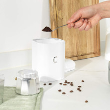 Salter BW14043EU7 Boston 3-Piece Canister Set, White