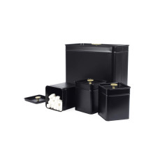 Salter BW14372 Alchemy 4-Piece Countertop Set, Black