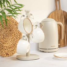 Salter BW14448O Pebble Mug Tree, Beige Salter BW14448O Pebble Mug Tree, Beige