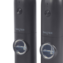 Salter BW14373 Rechargeable Mill Set, Black