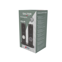 Salter BW14373 Rechargeable Mill Set, Black