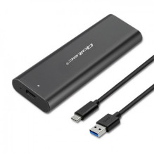 SSD Korpusas - Qoltec 50312 M.2 USB Type-C Juodas