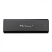 SSD Korpusas - Qoltec 50312 M.2 USB Type-C Juodas