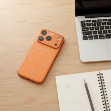 OEM Case for iPhone 17 AIR Make 17 compatible with MagSafe orange OEM Case for iPhone 17 AIR Make 17 compatible with MagSafe orange