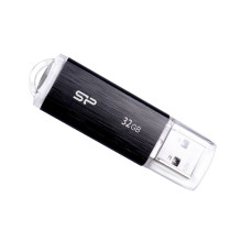 USB Atmintinė - Silicon Power Ultima U02 32 GB Juoda