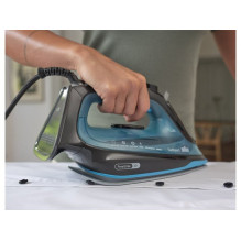 Lygintuvas - Braun TexStyle 5 2600W Garų Lygintuvas 50 g / min, 210 g / min Boost, Keraminė Padas Juodas, Mėlynas