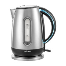 Elektrinis Virdulys - Zelmer ZCK7950 1.7L 2000W Nerūdijančio Plieno Juodas / Inox