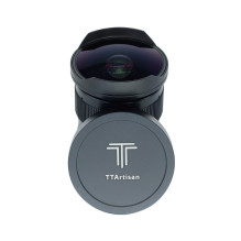 Kameros Objektyvas - TTArtisan 11mm F2.8 Fisheye Objektyvas, 180° Matymo Kampas, Metalinė Korpusas, Juoda