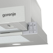 Virtuvės gaubtas - Gorenje TH62E4X 450 m³ / h, nerūdijantis plienas Virtuvės gaubtas - Gorenje TH62E4X 450 m³ / h, nerūdijantis plienas