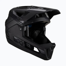 Dviračio Šalmas - Leatt MTB Enduro 4.0 V23, 360° Turbine System, Dydis M, Juoda