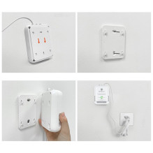 Anglies Monoksido Detektorius - Qoltec 52576 CO Alarm 85dB 220-240V Balta Anglies Monoksido Detektorius - Qoltec 52576 CO Alarm 85dB 220-240V Balta