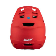 LEATT MTB Gravity 1.0 V24 Full-Face Cycling Helmet, Size M, Red