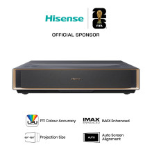 „Hisense PT1“ itin trumpo nuotolio projektorius UHD 4K (3840x2160) 3D juodas „Hisense PT1“ itin trumpo nuotolio projektorius UHD 4K (3840x2160) 3D juodas