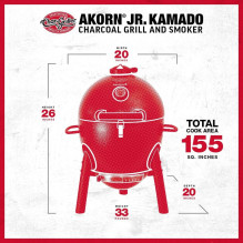 Char-Griller Akorn Jr. Kamado