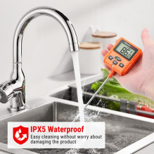 Skaitmeninis aliejaus ir saldainių termometras su zondu ThermoPro TP511