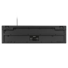 Klaviatūra - Savio KB-01 USB QWERTY 104 Klavišai 1.2m Laidas Juoda Klaviatūra - Savio KB-01 USB QWERTY 104 Klavišai 1.2m Laidas Juoda
