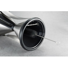 Kitchen Slicer - GEFU Spirelli XL Manual Slicer, Stainless Steel, Black