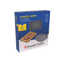 Russell Hobbs RH03756 Metallic Marble 3 Piece Backware Set