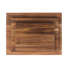 Salter BW14740 Acacia 3 Piece Chopping Board Set