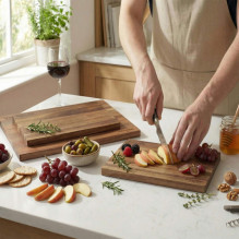 Salter BW14740 Acacia 3 Piece Chopping Board Set