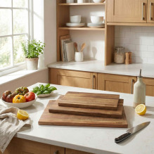 Salter BW14740 Acacia 3 Piece Chopping Board Set