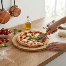 Salter BW14821 Toronto 12" Pizza Board &amp; Cutter Set