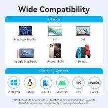 NB ACC DOCKING STATION 9IN1 / USB-C 0.15M TGVHB VENTION
