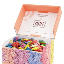 Marioinex mini vaflių kaladėlės, 500 detalių, pastelinės spalvos Marioinex mini vaflių kaladėlės, 500 detalių, pastelinės spalvos